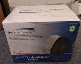 Sp4awetw Speco Technologies All-weather Elite Series 4 Inch Speaker