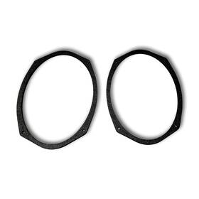 Spkbrk012 Speedfreakcnc 1 Pair - 6 Inch X9 6x9 Speaker Depth Spacers/extension Rings/extender/stackable