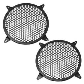 Sgcassm-10in-2-re Sqxbk 10 Inch Speaker Grille 2pcs Car Audio Inches Black