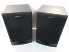 Ss-h1750 Sony Bookshelf Speakers System Model Watts Rated Impedance