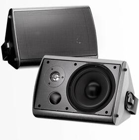 St-hos-601 Studiofinix 2pcs 6.5 Inch Outdoor Passive Speakers Wired Waterproof Wall Mount