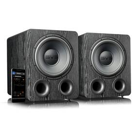 Pb1000papr Svs Pb-1000 Pro Ported Subwoofers - Pair Premium Black Ash