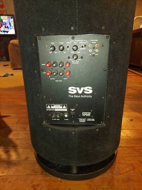 Pb12-isd Svs Pc13 Ultra Subwoofer Upgraded With 1200 Watt Bluetooth Amp