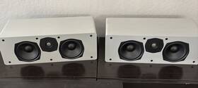 Scs-01 Svs Center Channel Speaker Dual Woofer Home Theater Dialogue X2