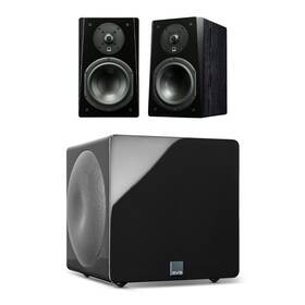 Wwsprbs21b Svs Prime Bookshelf 2.1 Speaker Package With 3000 Micro Subwoofer Premium Blac