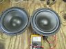 Sw200rs6603p120 Pair Woofers Butyl Surrounds Heavy Magnets Sw200rs6603p120 Pair Woofers Butyl Surrounds Heavy Magnets