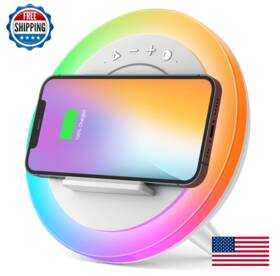 B09f6l2xb4 Swarmir Bluetooth Speaker With Lights Wireless Charging Best Birthday Gi