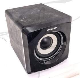 Shtib1044p-l Sylvania Small Desk Computer Subwoofer Powered 3mm Input Shtib1044p-l Sylvania Small Desk Computer Subwoofer Powered 3mm Input