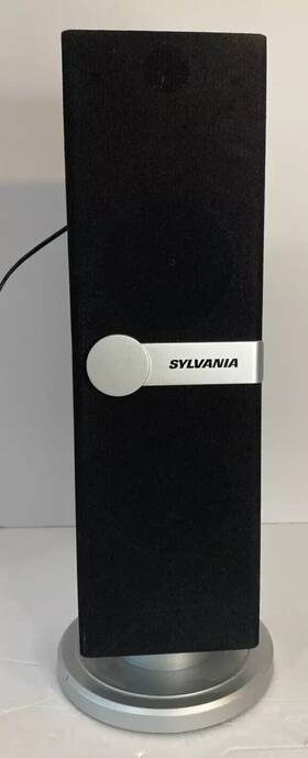 Sp269 Sylvania Black Portable Mini Bluetooth Tower Speaker Tested And Works 15 Inch Sp269 Sylvania Black Portable Mini Bluetooth Tower Speaker Tested And Works 15 Inch
