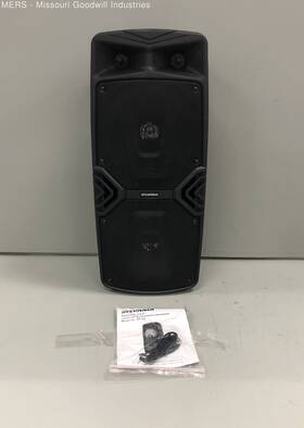 Sp782 Sylvania Black Bluetooth Karaoke Speaker Sp782 Sylvania Black Bluetooth Karaoke Speaker