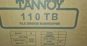 110tb Tannoy Active Tile Bridge Subwoofer 110tb Tannoy Active Tile Bridge Subwoofer