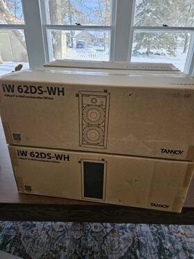 62ds-wh Tannoy Ta-iw 3 Way 6 Inch In-wall Loudspeaker White - New In Box