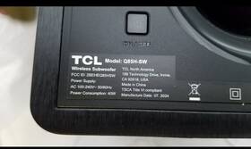 Tcl-q85h-sw Tcl Q85h-sw Wireless Subwoofer Only