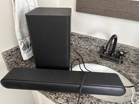 S210w-sw Tcl Sound Bar/subwoofer Speaker System Black Tested Works Great