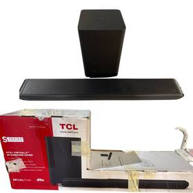 S4310 Tcl Class 3.1 Hd Surround Sound Bar Dolby Audio Wireless Subwoofer Sys Tv