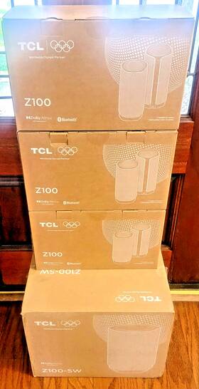 Z100-sw Tcl Z100 Speakers And Subwoofer - New