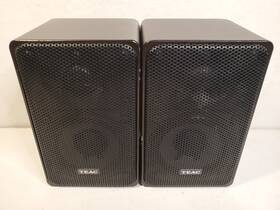 Ls-x7 Teac Vintage Bookshelf Metal Cabinet Speakers - Rare Very Nice
