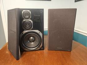 Sb-f980 Technics 3 Way Speaker System Set Pair Vintage 1980s