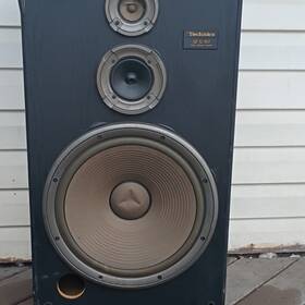 Technics Sb-sl901 Standing Speaker 1.0 Wired 80w Wire Black Bass Reflex