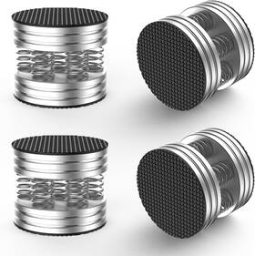 B0dczgj4d3 Tertullus Speaker Spikes Hifi Spring Isolation Feet Pad 4pcs Aluminum Non-slip