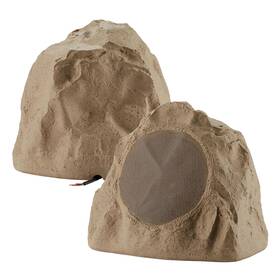 2r8s Theater Solutions Outdoor Sandstone 8 Rock 2 Speaker Set For Deck Pool S