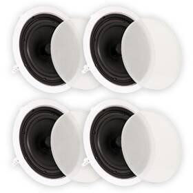 2ts80c Theater Solutions Ts80c Flush Mount Speakers With 8 Inch Woofers Ceiling 2 Pairs