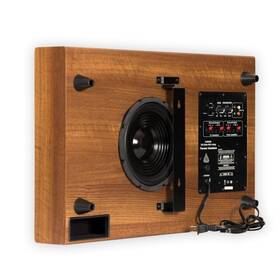 Theater Solutions 849155009410 Sub8sm Slim Subwoofer Mahogany 8inch Theater Solutions 849155009410 Sub8sm Slim Subwoofer Mahogany 8inch