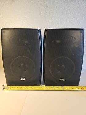 Asp120-b Tic Outdoor Speakers - Pair Good Condition