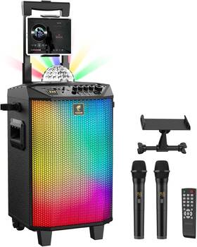 Tn120107 Tonor Wireless Karaoke Machine For Adults Pa System Portable K20 Black