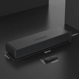 4.1ch Topvision Sp02 Sound Bar With Wireless Mic 150w Home Theater Surround System Karaoke