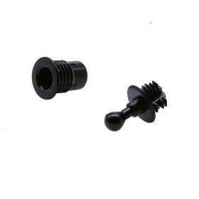 Treedix 764784798248 12pair Speaker Grill Peg Kit Plastic Ball And Socket Type 14x14x11 Mm