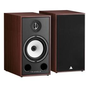 1869773 Triangle Bore Teb35 V V1 C Hifi Bookshelf Speakers - Borea Br03 Walnut Pair Sku#1869773