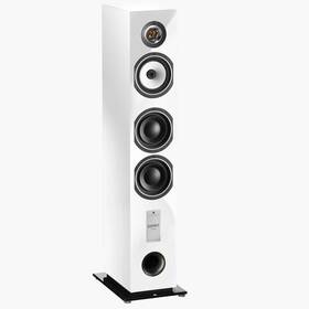 Tec58 Triangle Ez J V1 C Pair - Esprit Gaia Floorstanding Speaker White High Gloss Single