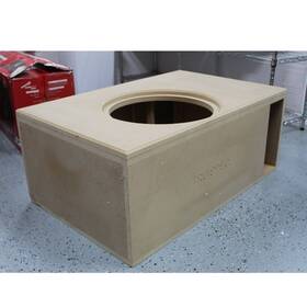 Gp-single-15-sub Tru Spec Back Vented Prefab Single Up Port 15 Inch Subwoofer Enclosure Open Box