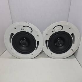 Cl-70v-6ul Truaudio Used - 70 Volt 2-way In-ceiling Speakers White Pair