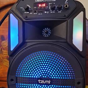 8925 Tzumi Megabass V3 Led Jobsite Speaker Bluetooth 10w Aux Usb Micro Sd 1200mah 8925 Tzumi Megabass V3 Led Jobsite Speaker Bluetooth 10w Aux Usb Micro Sd 1200mah