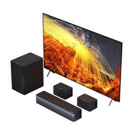 Ultimea 642380743032 5.1 Virtual Surround Sound Bar 320w Home Theater System With Adjust Ultimea 642380743032 5.1 Virtual Surround Sound Bar 320w Home Theater System With Adjust
