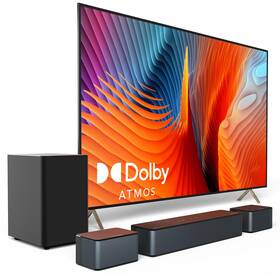 5.1ch Ultimea 974525173287 Sound Bar With Dolby Atmos 410w Peak Power Surround Syste