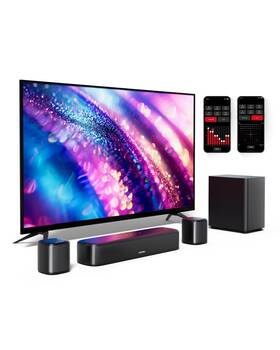 5.1ch Ultimea 974525174994 Sound Bar For Smart Tv With 2 Surround Speakers Virtual Surrou 5.1ch Ultimea 974525174994 Sound Bar For Smart Tv With 2 Surround Speakers Virtual Surrou