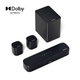 Aura-a50 Ultimea Aura A50 5.1 Channel Dolby Atmos Soundbar With Wireless Surround