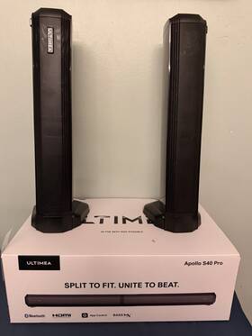 Ultimea U3301 Apollo S40 Pro 2.2ch Detachable Soundbar Bluetooth Hdmi Black