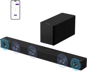 5.1ch Ultimea U3721 Surround Sound Bar With Subwoofer Dolby Atmos Voicemx And Bassmx T