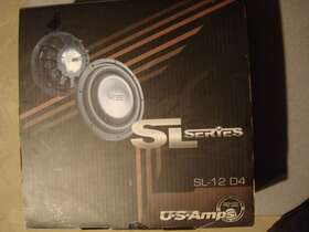 Sl-12-d4 Us Amps/re Audio Sl-12 Subwoofer Brand New Small Box