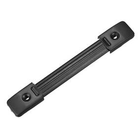 Uxcell 041814544366 Speaker Audio Handle Pull Cabinet Grasp Strap Style With Black Metal End Cap
