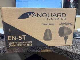 En-5t Vanguard Dynamics 8 Ohm/70v Indoor/outdoor Commercial Speaker