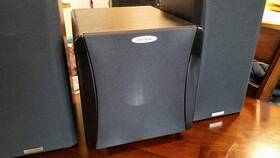 Velodyne 660324002335 Impact Mini Bg Ultra-compact Powered Subwoofer Speaker For Home Stereo