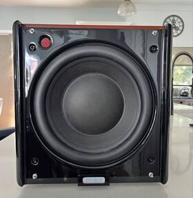 Dd-12cv Velodyne Digital Drive Series Dd12 Active Subwoofer In Cherry Super Clean Tested