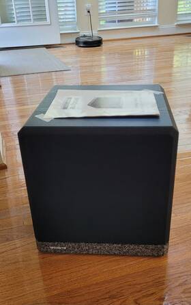 Sf10bvr10 Velodyne Sf10bvx10 Servo F-series 10 Inch Subwoofer With Manual. Tested Works Great