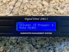 Sms-1 Velodyne Digital Drive Subwoofer Management System Parametric Eq 750 List