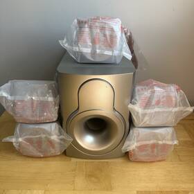 Sts152 Venturer Home Theater System Subwoofer Speakers Only